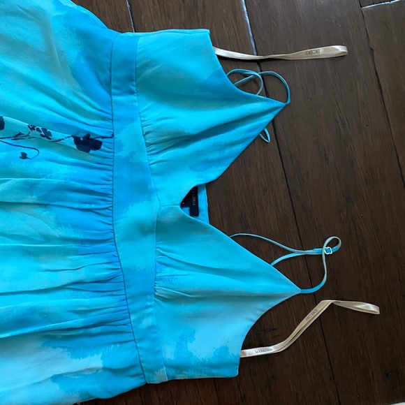 Blue Silk BCBG Dress - Picture 8 of 12